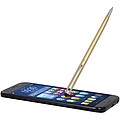 Ore aluminium ballpoint pen with stylus (blue ink), champagne