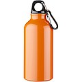 Oregon 400 ml aluminium water bottle with carabiner