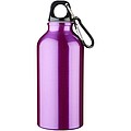 Oregon 400 ml aluminium water bottle with carabiner