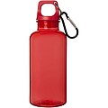 Oregon 400 ml RCS certified recycled plastic water bottle with carabiner