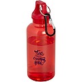 Oregon 400 ml RCS certified recycled plastic water bottle with carabiner