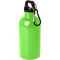 Oregon 400 ml RCS certified single wall stainless steel water bottle with carabiner, apple green