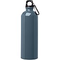 Oregon 750 ml RCS certified single wall stainless steel water bottle with carabiner, hale blue