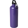 Oregon 750 ml RCS certified single wall stainless steel water bottle with carabiner, purple