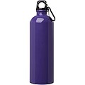 Oregon 750 ml RCS certified single wall stainless steel water bottle with carabiner, purple