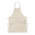 Organic cotton apron 200 gr/m2