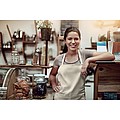 Organic cotton apron 200 gr/m2