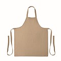Organic cotton apron 240 gr/m2, rope