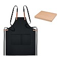 Organic cotton apron 340 gr/m2