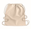 Organic cotton drawstring bag