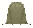 Organic cotton drawstring bag