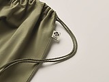 Organic cotton drawstring bag