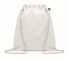 Organic cotton drawstring bag