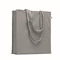 Organic cotton shopping bag, grey