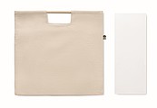 Organic shopping canvas bag