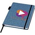 Orin A5 RPET notebook, hale blue