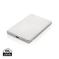 Orion RCS recycled aluminum 5000 mah 5W magnetic powerbank, silver