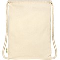 Orissa 100 g/m2 GOTS organic cotton drawstring backpack