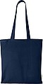 Orissa 100 g/m2 GOTS organic cotton tote bag, navy blue