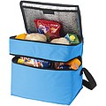 Oslo cooler bag, black,turquoise