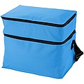 Oslo cooler bag, black,turquoise