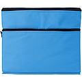 Oslo cooler bag, black,turquoise