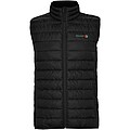 Oslo kids insulated bodywarmer, solid black