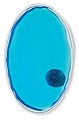 Oval hand warmer