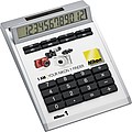 Own-design desk calculator with insert without holes, small