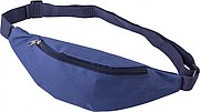Oxford fabric (600D) waist bag with zippered pocket at the front and back
