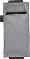 Oxford fabric (900D) notebook pouch with elastic to fit around the cover of a notebook.