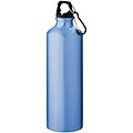 Pacific bottle with karabiner, light blue