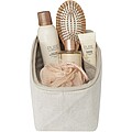 Pack 500 g/m2 Aware™ recycled toiletry organiser, oatmeal