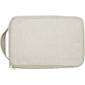 Pack 500 g/m2 Aware™ recycled toiletry organiser, oatmeal