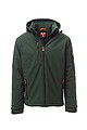 Padded softshell jacket, CREEK PAD, army green/green, L