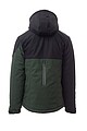 Padded softshell jacket, WISE PAD, forest green/black, L