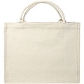 Page 500 g/m2 recycled book tote bag