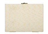 Painting set in wooden box, wood