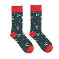 Pair of Christmas socks M, green