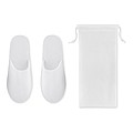 Pair of slippers in pouch