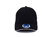 PALOK Functional sports cap made of polyester, black
