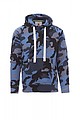 Pánská mikina PAYPER ATLANTA+, blue camouflage, L