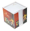 Paper cubes in a plastic box I.