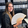 Paper hand fan