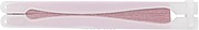 Paper hand held fan with plastic handlePink