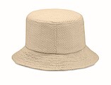 Paper straw bucket hat