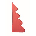 Paper Xmas tree decoration, red