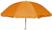 Parasol in a transparent bag, orange