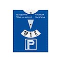 Parking card in PVC