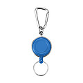 Pass holder with 60cm cordCobalt blue